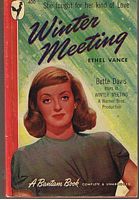 Image for WINTER MEETING - Bette Davis Cover